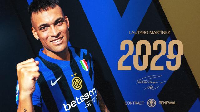 开云网页版-官方：国际米兰与劳塔罗续约至2029年