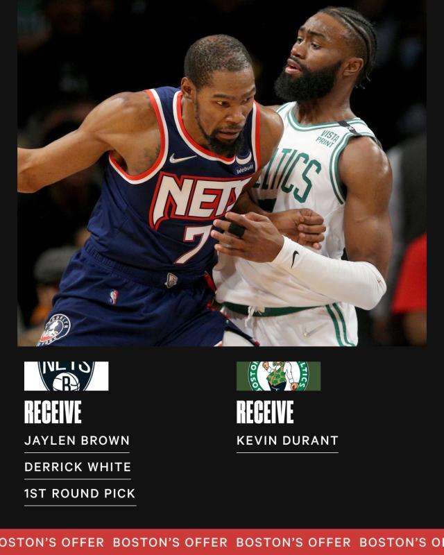 开云-绿军报价浮出水面 还有谁想和篮网一起玩火？